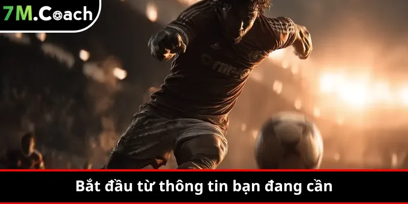 Bắt đầu từ thông tin bạn đang cần