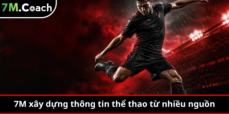 7M xây dựng trải nghiệm theo dõi bóng đá từ nhiều nguồn thông tin